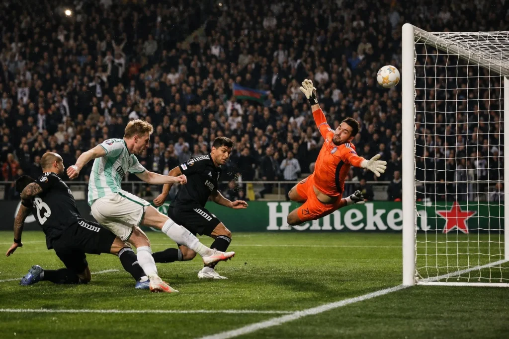 Partido en Bakú: récords del Newcastle 